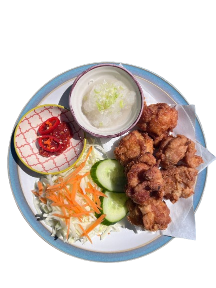 Deep-Fried Chicken Plate