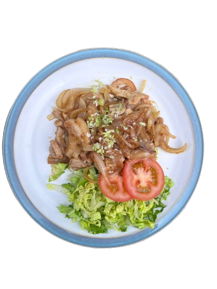 Ginger-Pork Plate